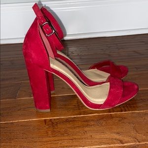 Red heels!